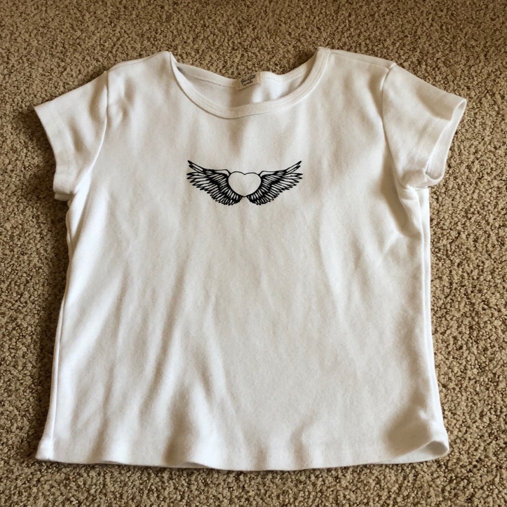 White Crop Top